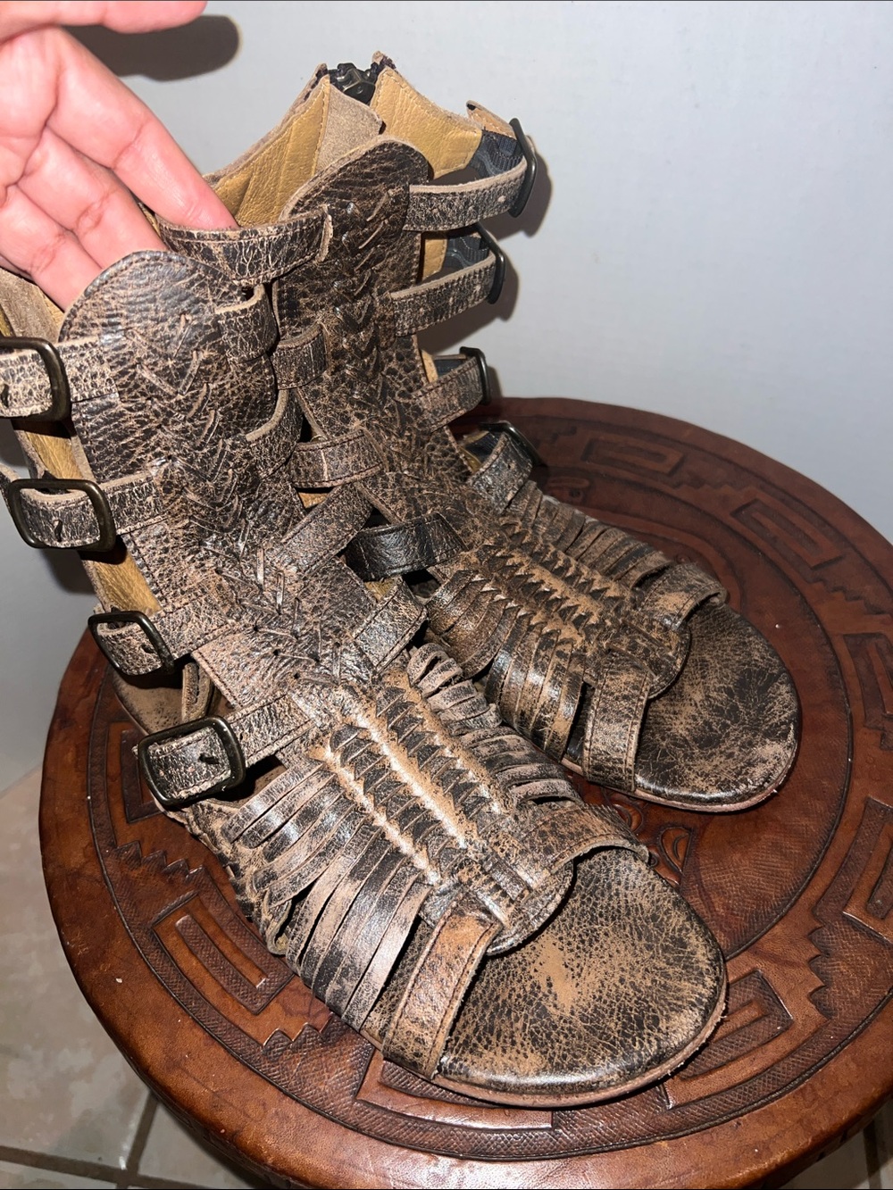 Bed Stu Aurelia Tall Gladiator Sandals